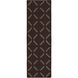 Stallman 156 X 108 inch Dark Brown, Seafoam Rug