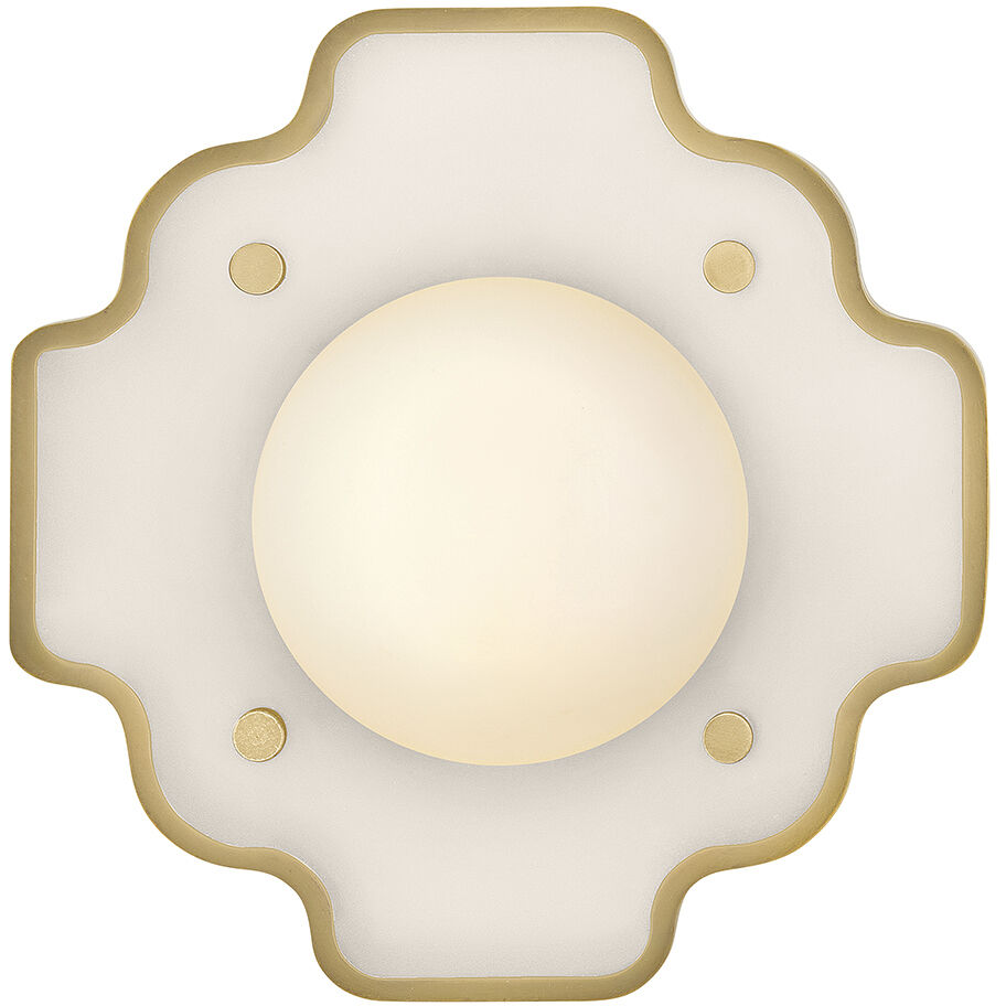 Howe Sconce Wall Light in Light Taupe, Small