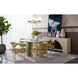 Eliora LED White / Brass Chandelier Ceiling Light