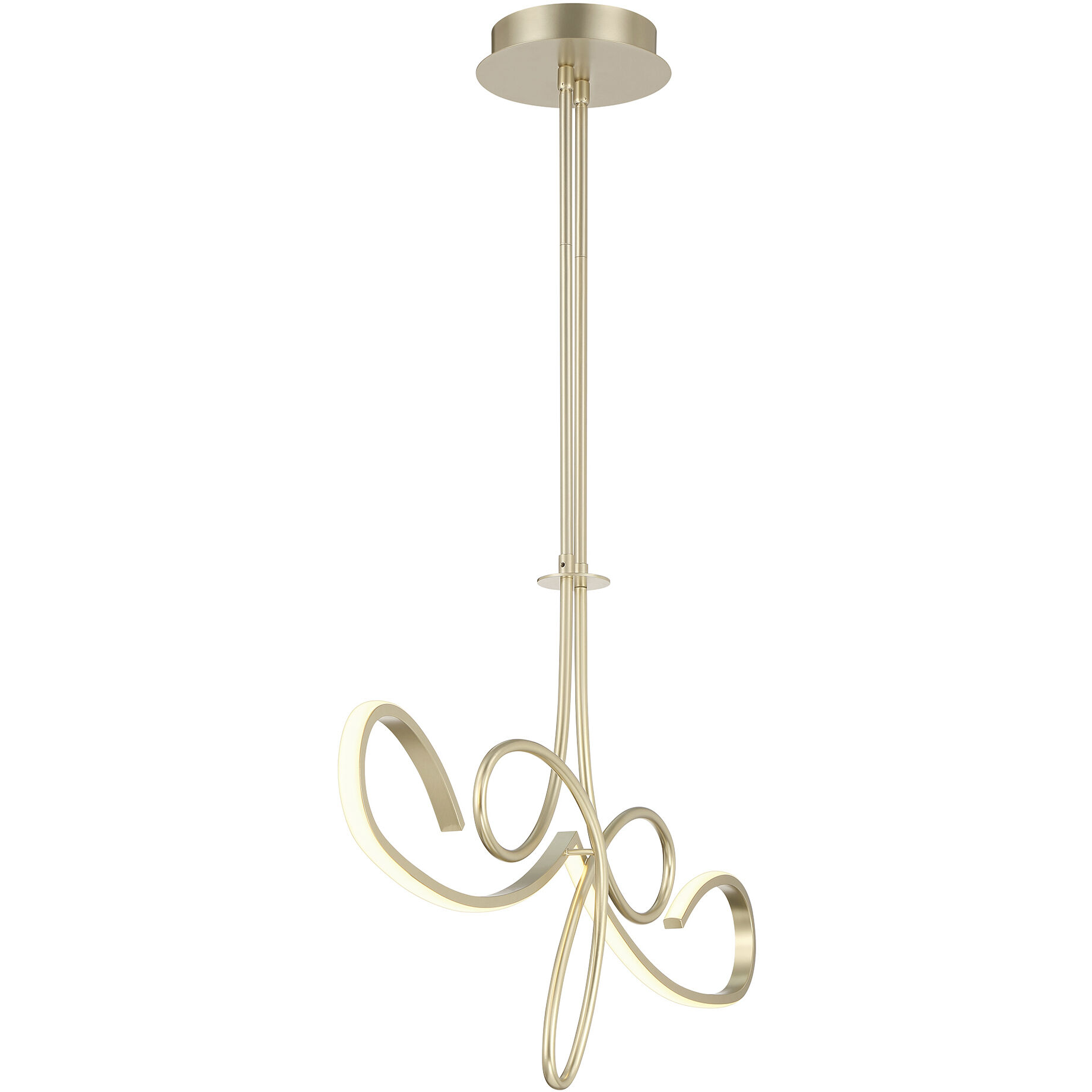 Astor LED 38 inch Soft Gold Island Light Ceiling Light