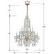Traditional Crystal 10 Light 32 inch Polished Brass Chandelier Ceiling Light in Clear Spectra