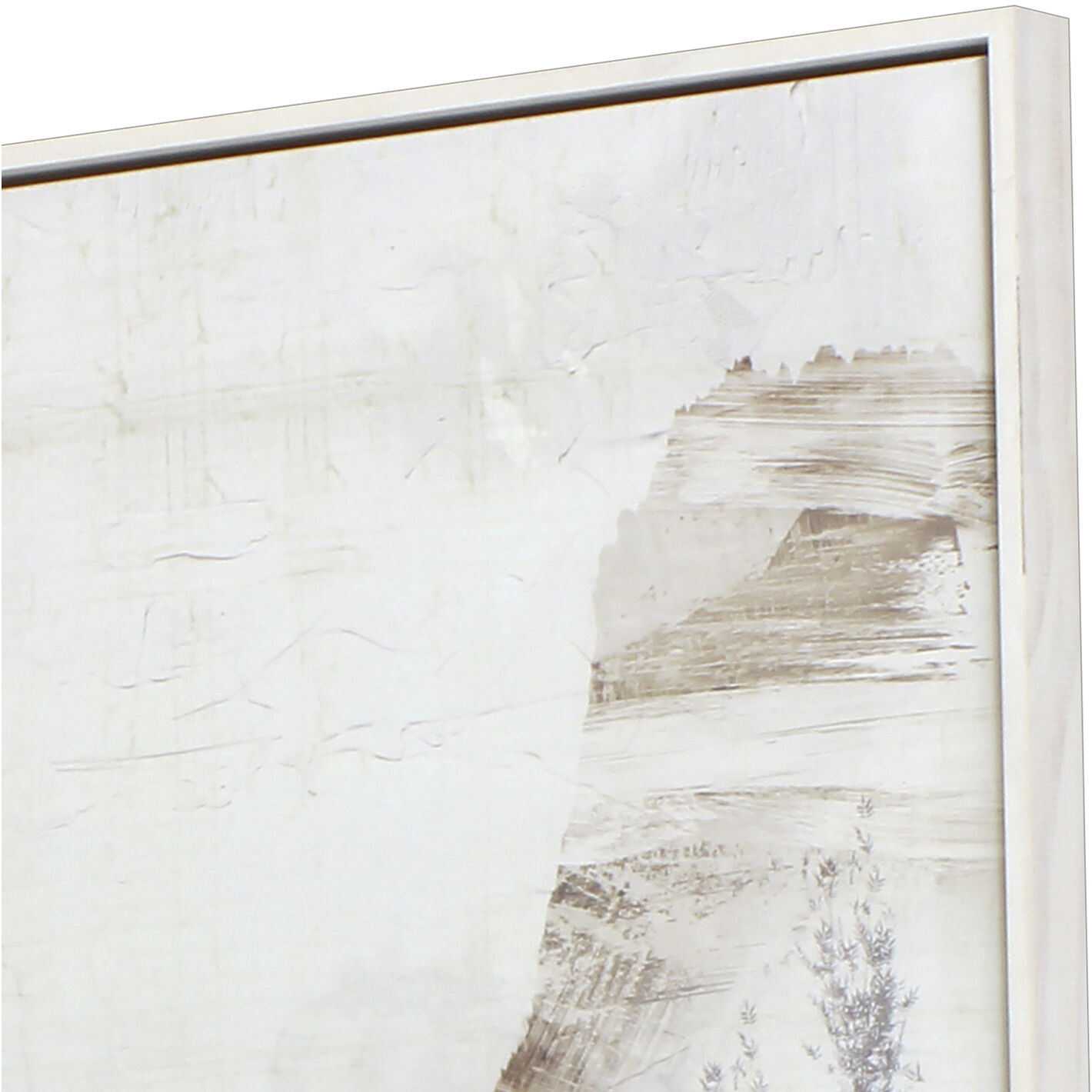 Wanderlust Brown and Beige and Neutral and Sepia Canvas