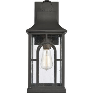 Triumph 1 Light 17.75 inch Textured Black Outdoor Wall Sconce