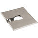 Alpha Trak Brushed Nickel Track Flush Mount Canopy Kit Ceiling Light