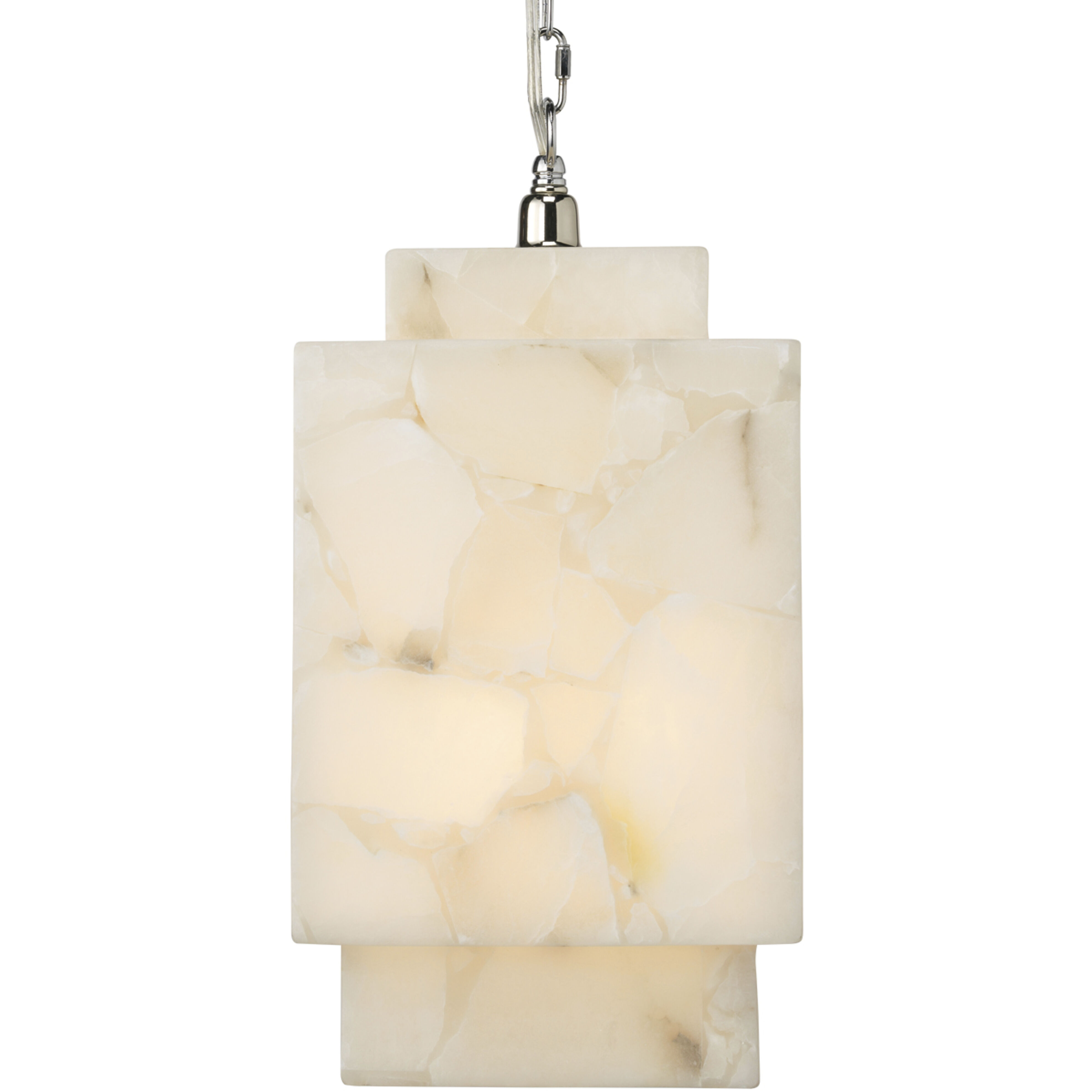 Borealis 1 Light 9 inch Alabaster Pendant Ceiling Light, Cube