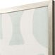 Geometrics Collection White Framed Art