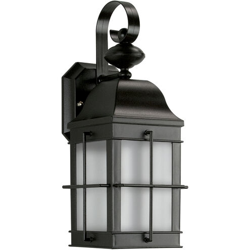 Outdoor Essentials 1 Light 15 inch Black Outdoor Sconce