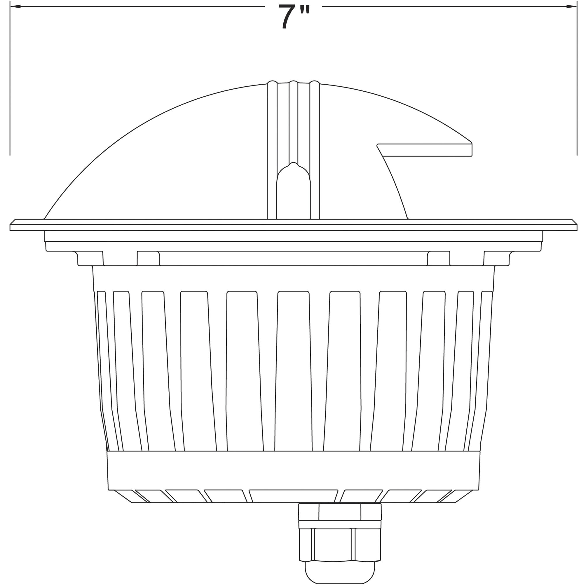 Sparta Flare 12v 6.00 watt Stainless Steel Landscape Well Light, Uni-Directional