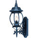 Chateau 3 Light 23 inch Matte Black Exterior Wall Mount