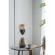 120 Minute Gray/Black Hourglass