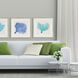 Naturals Collection Blue Framed Art