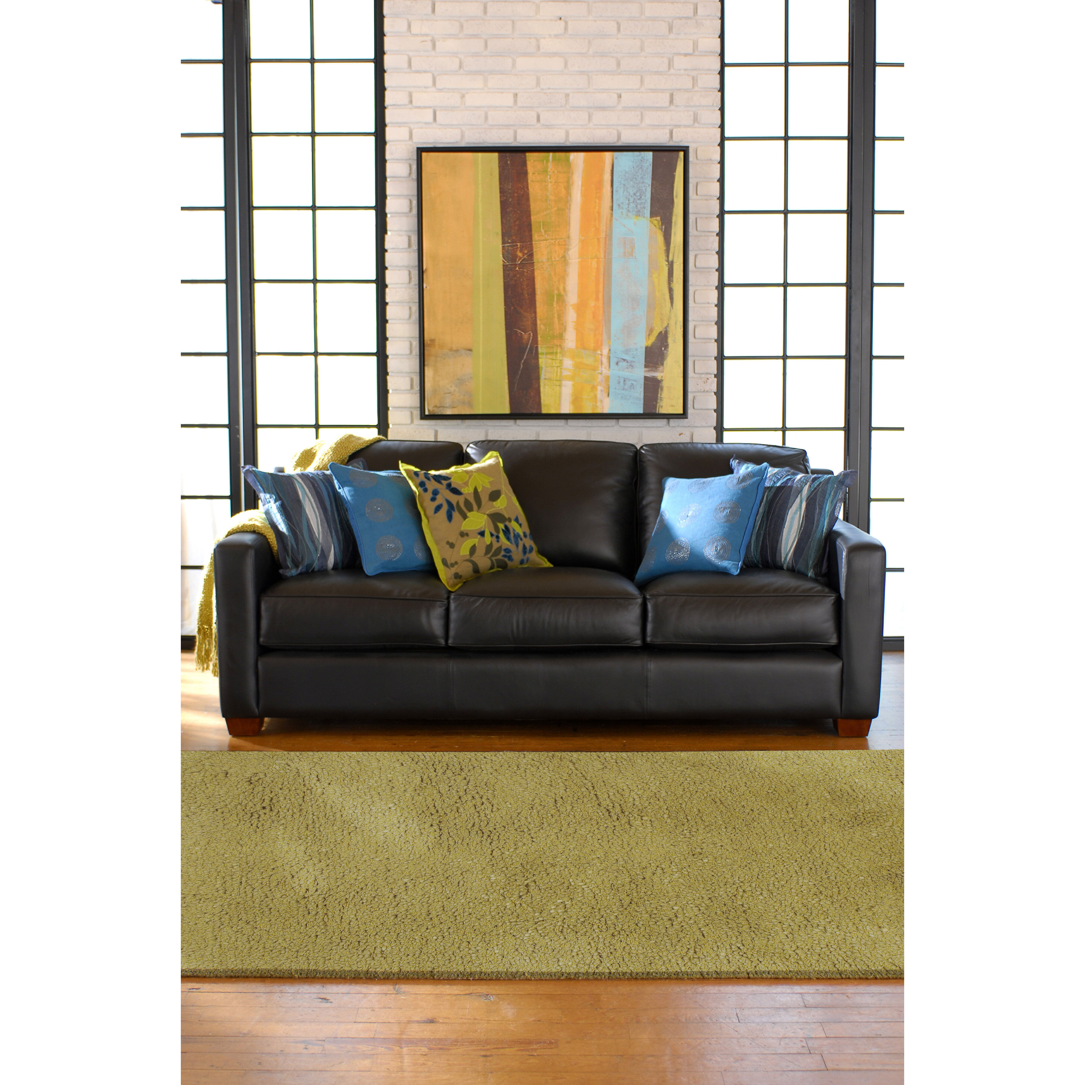 Metropolitan Olive Handmade Rug