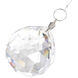 Rain Drop 4 Light 14 inch Chrome Flush Mount Ceiling Light