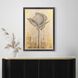 Quiet Luxury Metallic and Gray and White Framed Art, The Studio