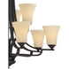 Treme 9 Light 34 inch Espresso Chandelier Ceiling Light