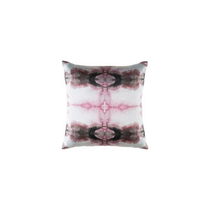 Kalos 20 X 20 inch Light Gray and Bright Pink Throw Pillow