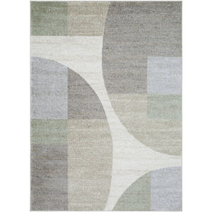 Hyde Park 120.08 X 94.49 inch Light Brown/Brown/Light Gray/Sage/Charcoal/Cream Machine Woven Rug in 8 x 10