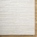 Enlightenment 36 X 24 inch Off-White / Light Silver / White Handmade Rug in 2 x 3