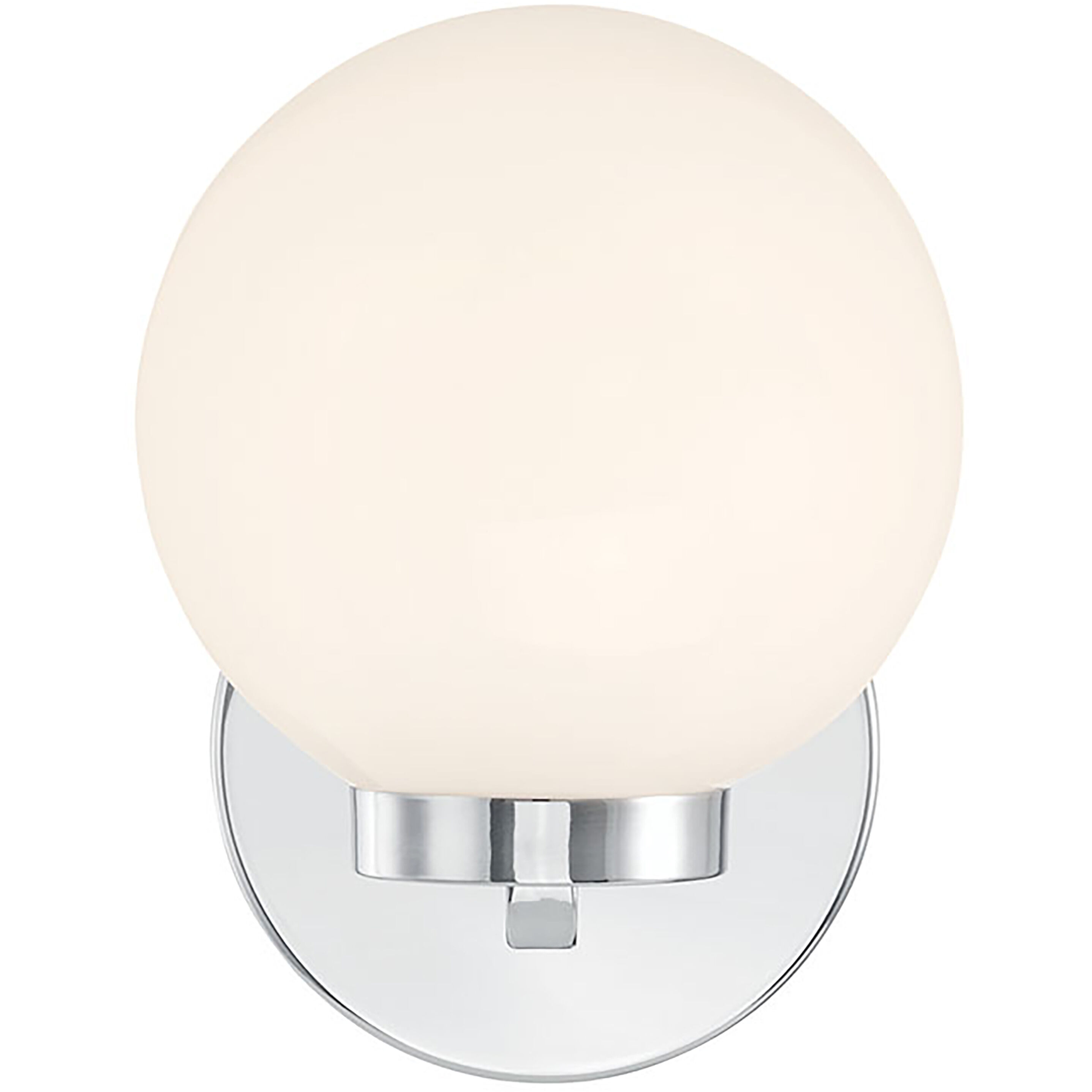 Ardeva 1 Light 6 inch Chrome Wall Sconce Wall Light