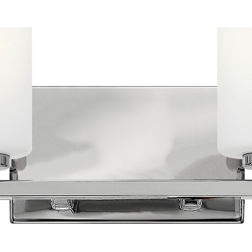 Karlie 2 Light 13.25 inch Chrome Vanity Light Wall Light