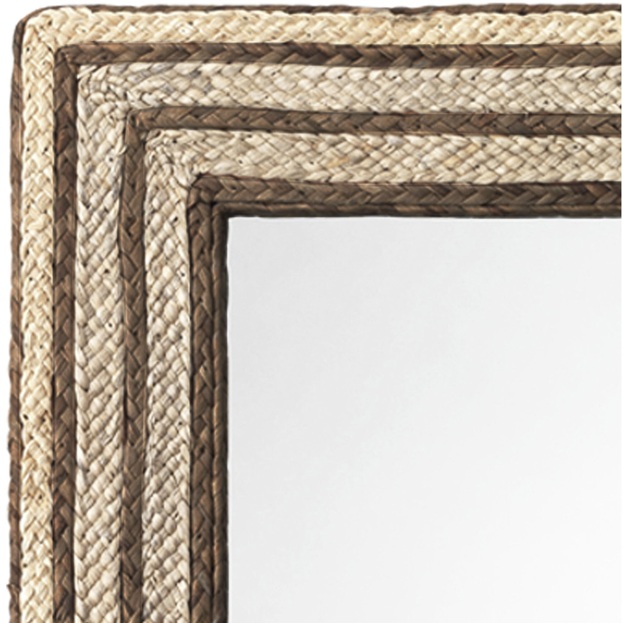 Evergreen 30 X 30 inch Natural Mirror