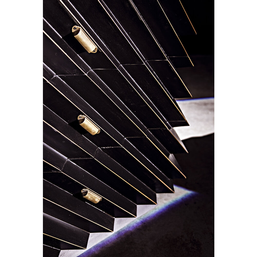 Hikaru Hand Rubbed Black Dresser