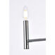 Carmella 6 Light 22 inch Chrome Pendant Ceiling Light