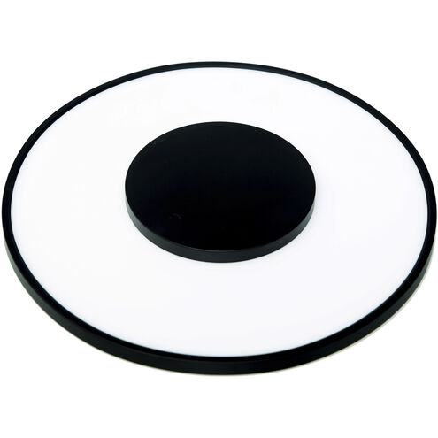 Blink 13 inch Black Flush Mount Ceiling Light