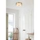 Kolson 1 Light 12 inch Satin Gold Flush Mount Ceiling Light
