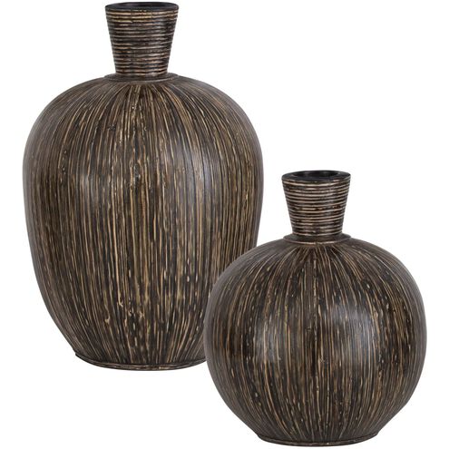 Islander 16 X 11 inch Vases, Set of 2