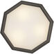 Facet 3 Light 17.5 inch Black Oxide Flush Mount Ceiling Light