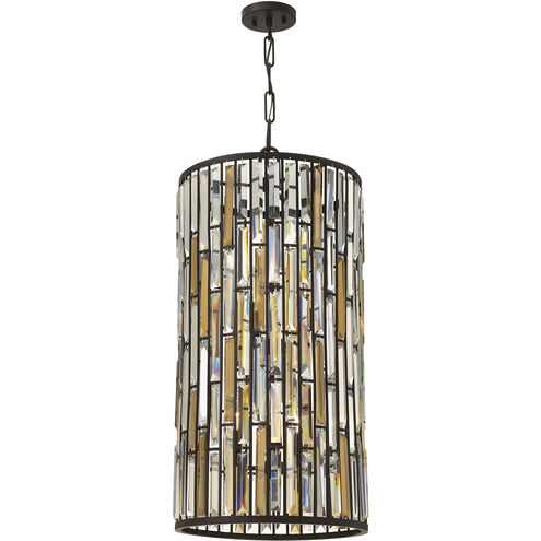 Gemma LED 16 inch Vintage Bronze Foyer Light Ceiling Light, Large