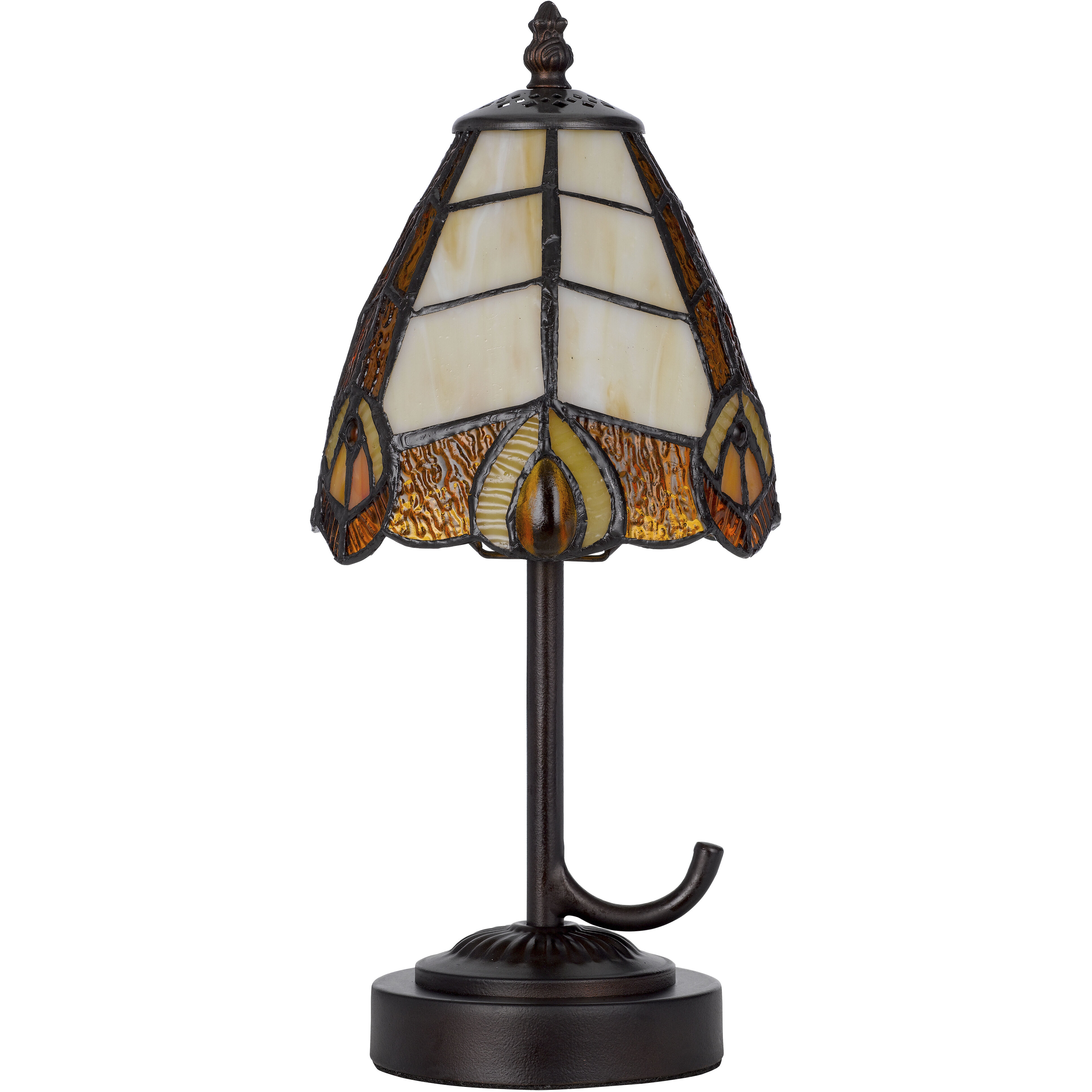3119 Tiffany 13 inch 40.00 watt Dark Bronze Accent Lamp Portable Light
