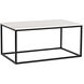 Manning 40.5 X 24.5 inch Matte Black Coffee Table