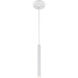 Forest LED 4.75 inch Matte White Pendant Ceiling Light in 1, 2, Matte White Steel
