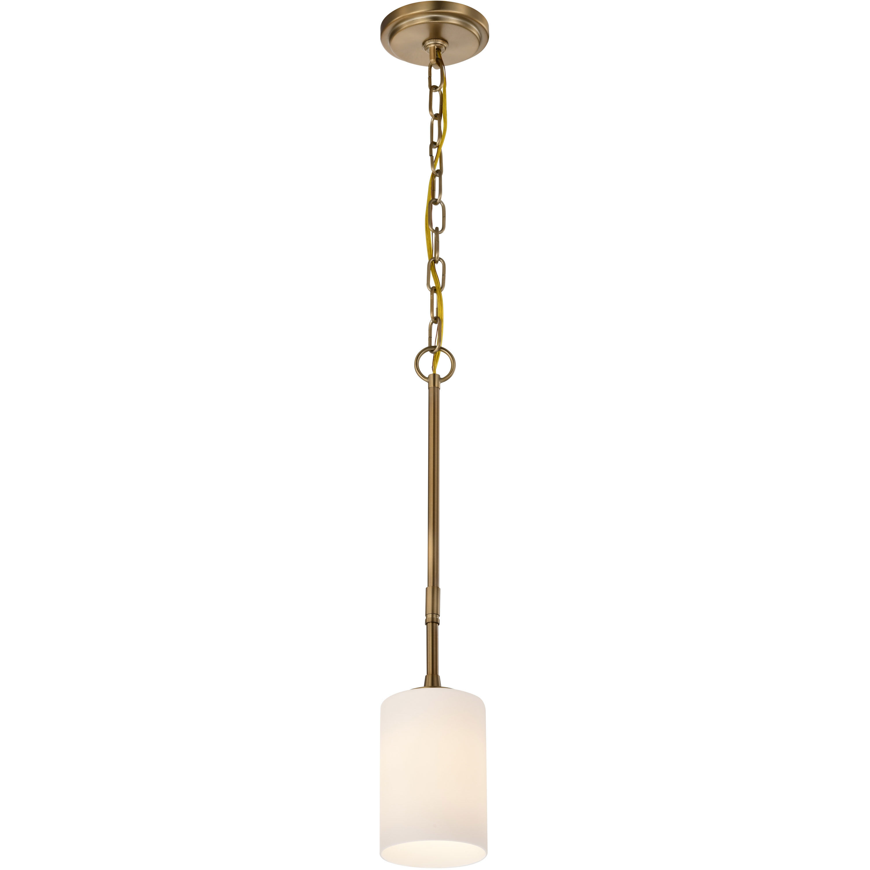 Liam 4.13 inch Burnished Brass Pendant Ceiling Light