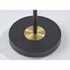 Vega 68 inch 24.00 watt Black with Antique Brass Accents LED Torchiere Portable Light 