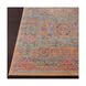 Germili 36 X 24 inch Yellow and Blue Area Rug, Polyester