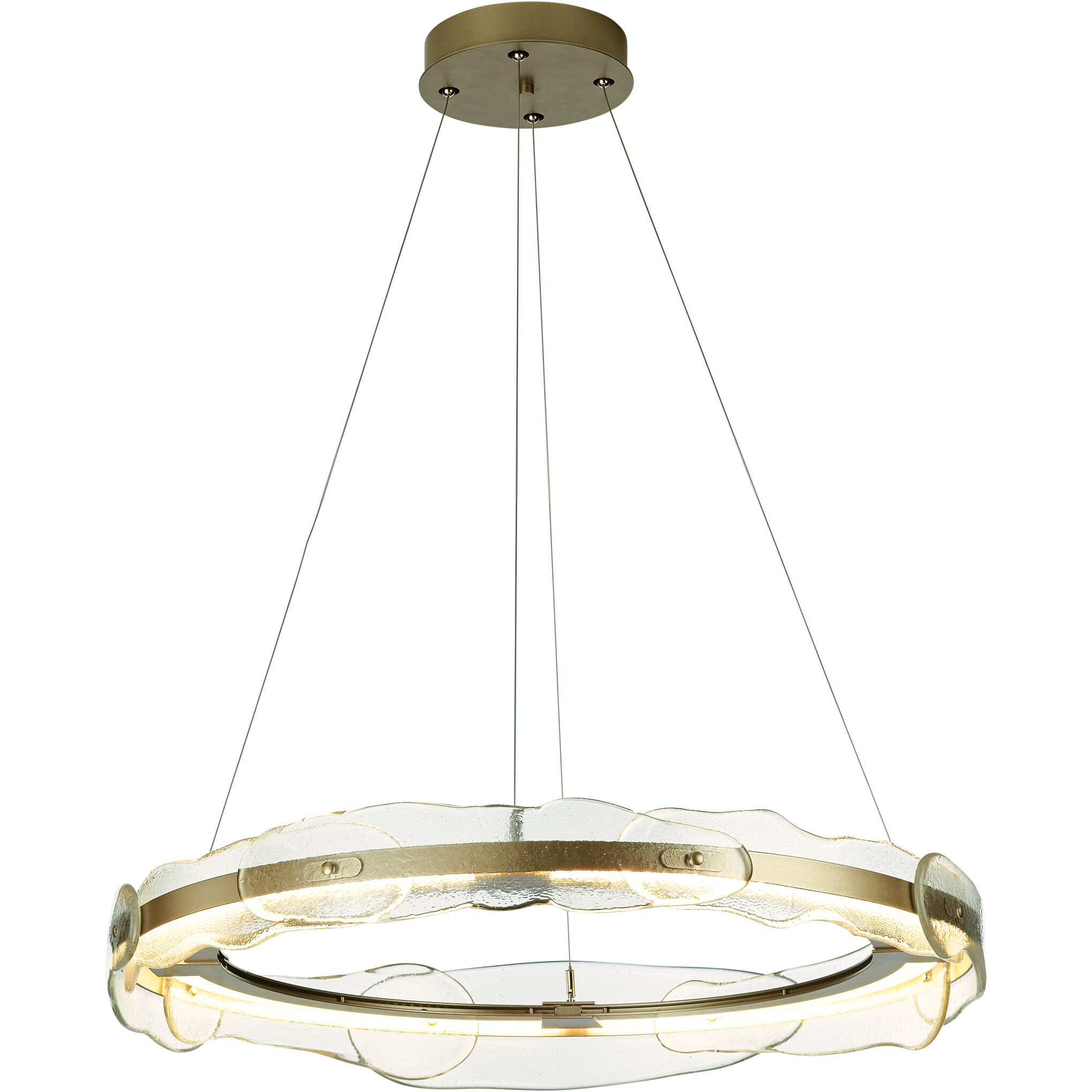 Solstice LED 35.8 inch Soft Gold Pendant Ceiling Light