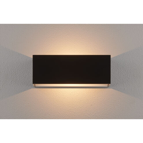 QB2 LED 11.8 inch Black ADA Wall Sconce Wall Light