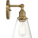 Barwell 1 Light 6 inch Oxidized Aged Brass Wall Sconce Wall Light