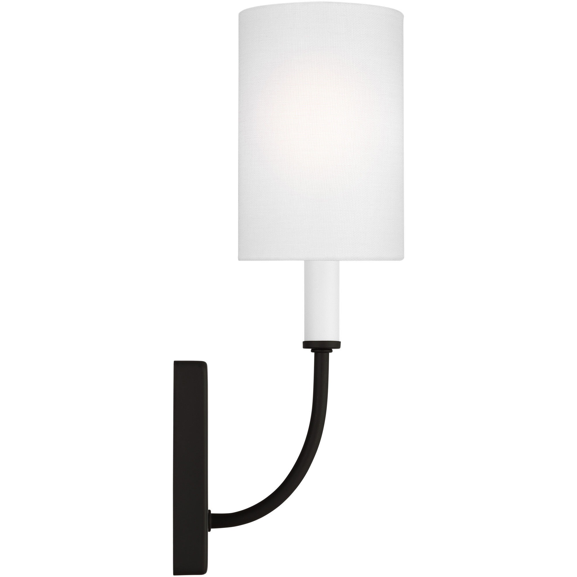 Greenwich 1 Light 5 inch Midnight Black Bath Vanity Wall Light