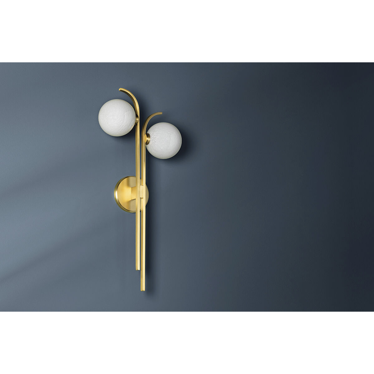 Laval 2 Light 10.5 inch Aged Brass Wall Sconce Wall Light