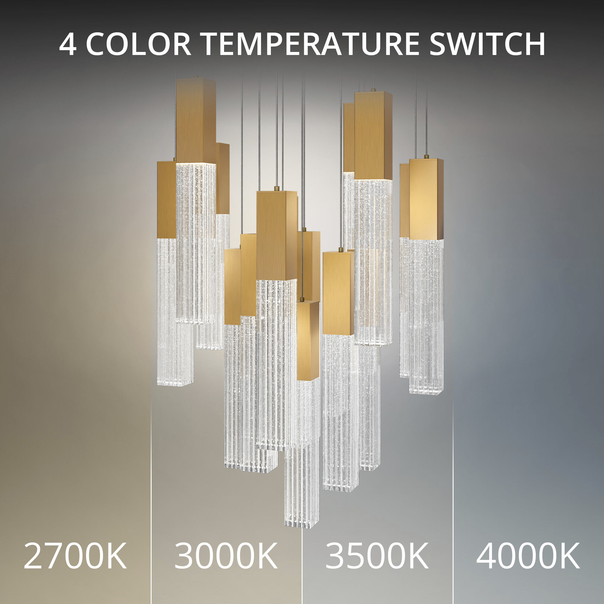 Cinema LED 23 inch Aged Brass Indoor Hanging Lighting Ceiling Light