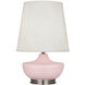 Michael Berman Nolan 27.5 inch 150.00 watt Matte Woodrose Table Lamp Portable Light in Dark Antique Nickel