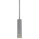 Milca 1 Light 2.38 inch Gray Pendant Ceiling Light