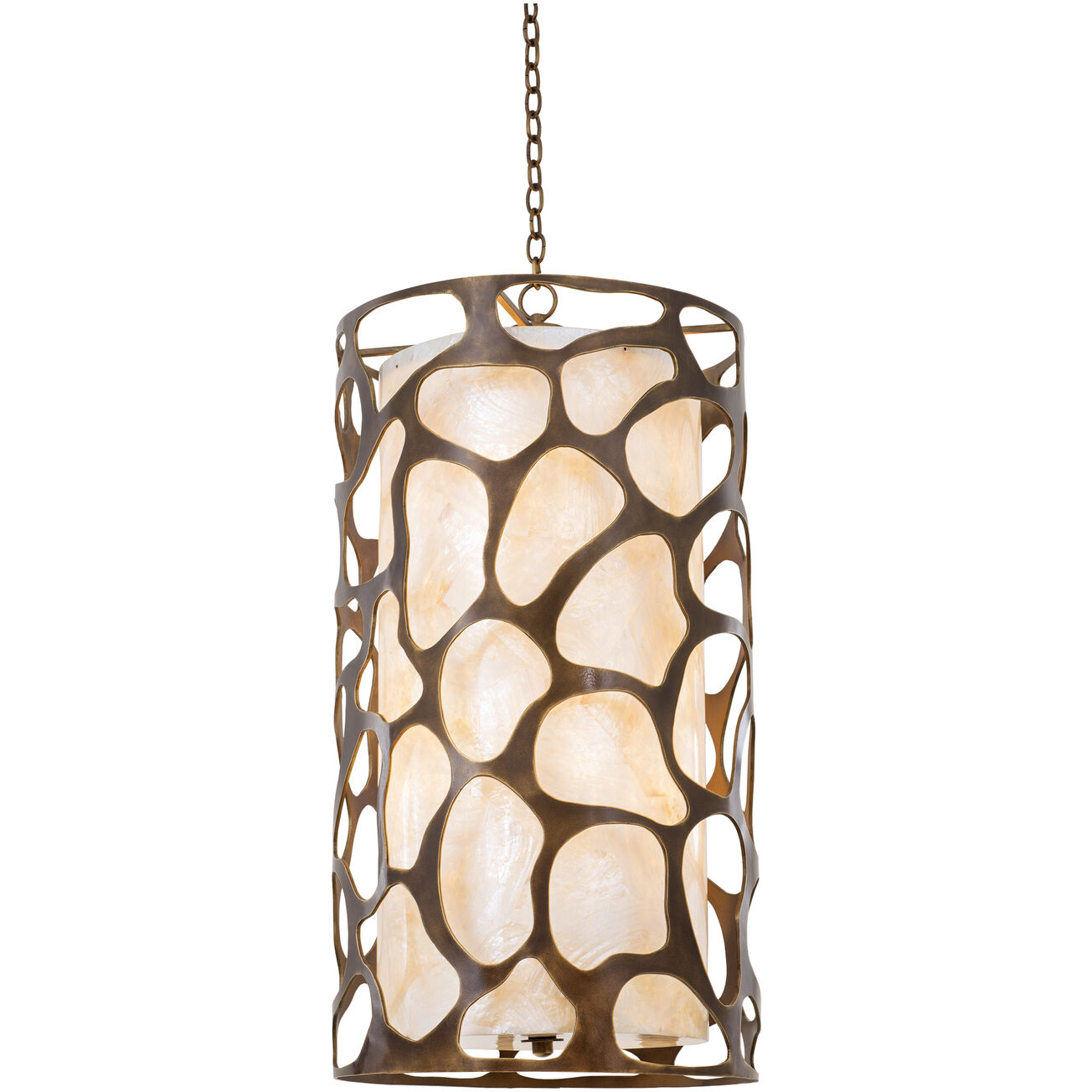 Gramercy 6 Light 16 inch Copper Patina Foyer Light Ceiling Light
