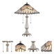 Evelyn 21 inch 75.00 watt Brushed Nickel Table Lamp Portable Light