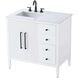 Blakely 36 X 34 inch White Bathroom Vanity Cabinet