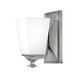 Baldwin 1 Light 5.5 inch Antique Nickel Bath Sconce Wall Light